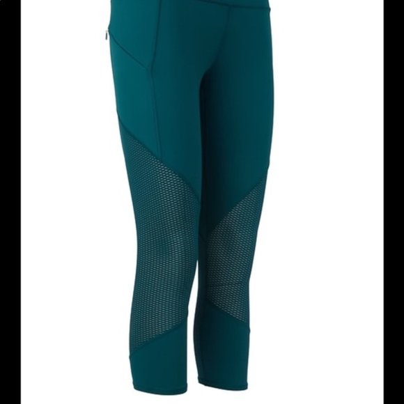 Athleta Pants - Athleta Mesh Contender Capris